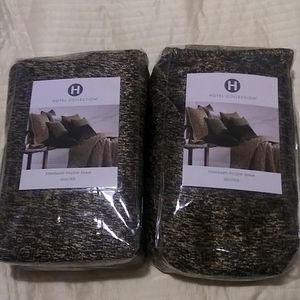 BRAND NEW MACY'S HOTEL COLLECTION STANDARD SHAM SET